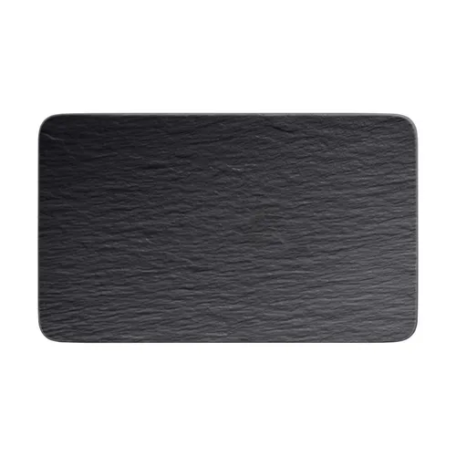 Villeroy & Boch Manufacture Rock Multifunktionsteller in schwarz von Villeroy & Boch