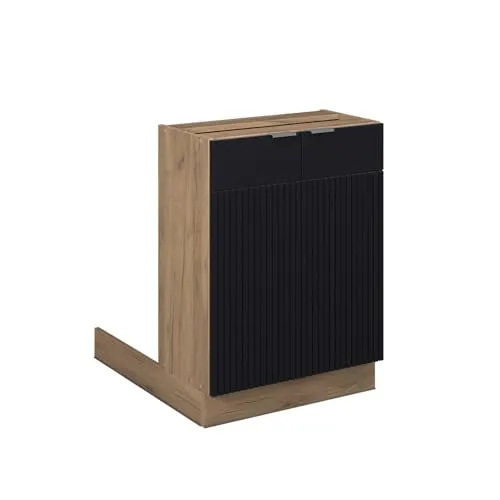 Kücheninseln & Küchenwagen Schwarz von Vicco