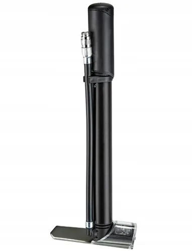 BBB Minipumpe Traveller Telescopic schwarz - Luftpumpen mit einzigartigem ausziehbarem Design, kombiniert die Leistung einer Standpumpe mit der Kompaktheit einer Minipumpe. Integrierter Fußständer für stabilen Einsatz.