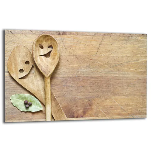 Herdabdeckplatte Ceranfeldabdeckung Spritzschutz Glas 80x52 Küche