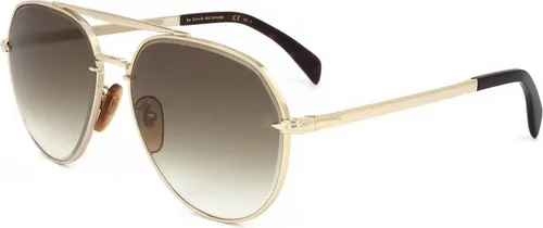 David Beckham Db 7037/g/s 06J/9K GOLD HAVANA Sonnenbrille - Stylische Sonnenbrille aus Metall mit 61 mm Gläsern. Inklusive schützendem Etui für optimalen Schutz und eleganten Look.