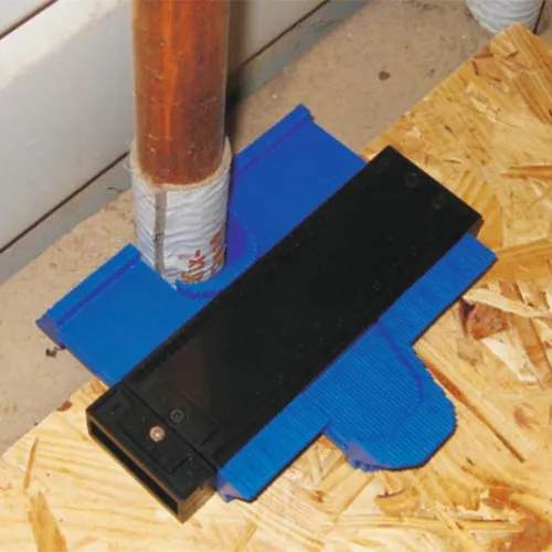 Connex Konturenlehre mit Magnet, Messbereich max. 125 mm B und max. 30 mm T