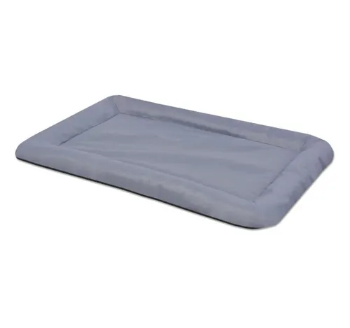 furnicato XXL Hundebett 97 x 62 cm in Grau - Hochwertiges Hundebett aus PU-beschichtetem Oxford-Gewebe, ideal für große Hunde. Komfortabel und pflegeleicht, sorgt für erholsame Ruhephasen.
