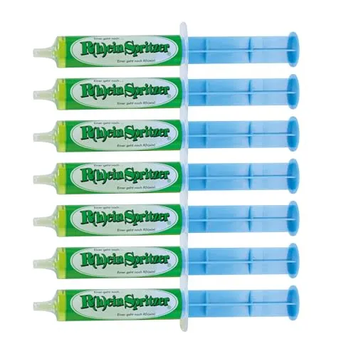 Krugmann R(h)einspritzer in der PET-Spritze 0,02 l (1 x 7 Spritzen) Waldmeisterlikör 15% Vol