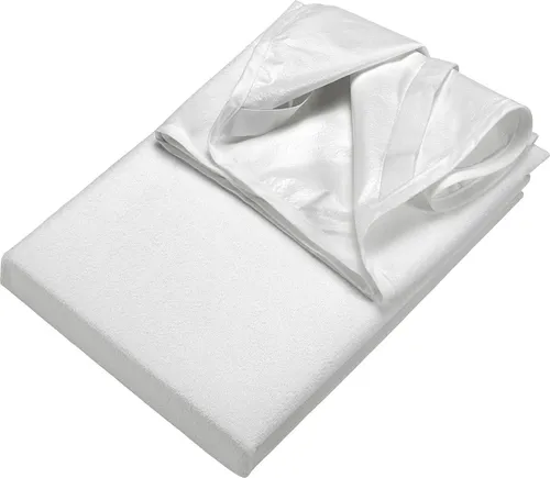 Matratzenauflage Frottee Matratzenschutz SETEX - Matratzenauflagen: Der feuchtigkeitsabsorbierende SETEX Matratzenschutz bietet hygienische Sicherheit mit rückseitiger Nässesperre und ist kochfest bis 95°C für einfache Reinigung.