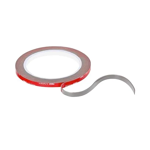 3M VHB Universal-Doppelseitiges Klebeband aus Acrylschaum, wasserdicht, hohe Temperaturen, Outdoor/Indoor, Dekoration, LED-Streifen, Auto, Haus und Büro (5 mm x 3 m)