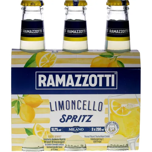 Ramazzotti Limoncello Spritz 3er-Set