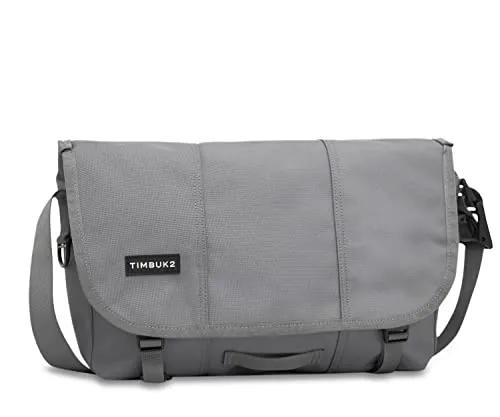 Timbuk2 Heritage Classic M Kuriertasche grau 1108-4-1104 - Notebook-Tasche aus robustem Cordura® Canvas, ideal für den täglichen Gebrauch und stylisch zugleich.