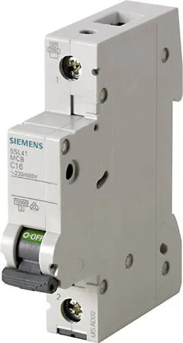 Siemens 5SL41046 5SL4104-6 Leitungsschutzschalter 1polig 4 A 230 V, 400 V