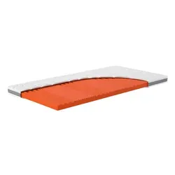 Hn8 Schlafsysteme Topper Top Dynamic C, 7 cm hoch, Komfortschaum - Matratzenauflagen mit 3D-Klimaband für hohe Atmungsaktivität, ideal für alle Schlafpositionen. Hergestellt in Deutschland, sorgt für optimalen Schlafkomfort und ist auch für Allergiker geeignet.