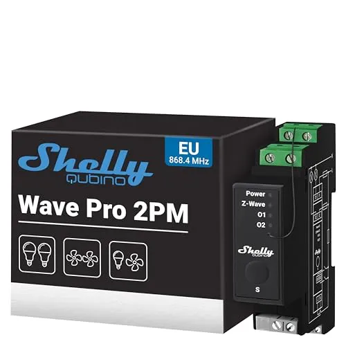 Qubino Wave Pro 2PM von Shelly