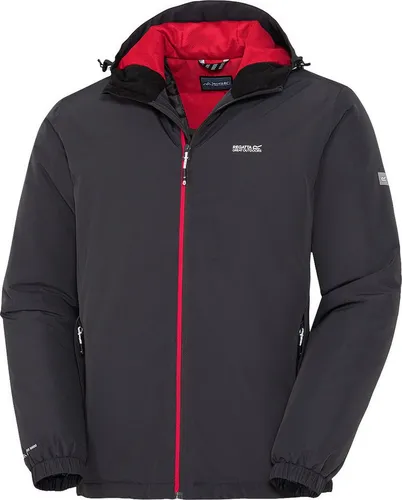 Regatta Allwetterjacke mit Thermoguard grau L - Sportliche Allwetterjacke aus 100% recyceltem Polyester, wasserdicht und winddicht. Ideal für jede Wetterlage, mit praktischen Taschen und Kapuze für zusätzlichen Komfort.