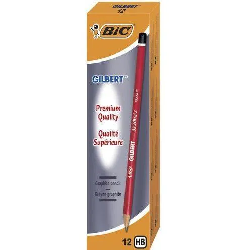 Bic Bleistift Gilbert HB (HB, 12 x) (857600) von BIC