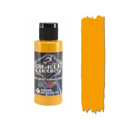 Createx Transparent Serie | Wicked Color, Farbton: W011 Golden Yellow 1160