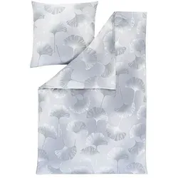 Estella Bettwäsche Isabella, Platin 155x220 cm in grau von ESTELLA