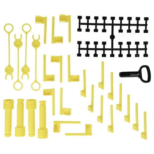 Rolly Toys Ersatz Montagesatz für Trettraktor Anhänger Multi Trailer - Tretfahrzeuge, idealer Ersatz für den Anhänger, sorgt für langanhaltenden Spielspaß und Qualität aus robustem Kunststoff.