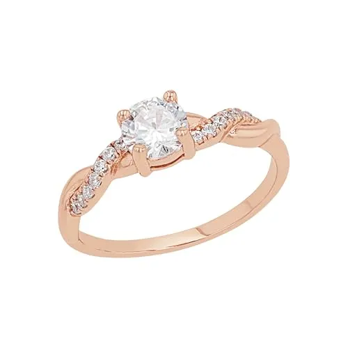 s.Oliver Damen Ring aus 925er Sterling Silber, rosévergoldet - Eleganter Damen Ring aus rosévergoldetem 925er Sterling Silber, verziert mit Zirkonia. Perfekt als Geschenk für besondere Anlässe - stilsicher und vielseitig kombinierbar.