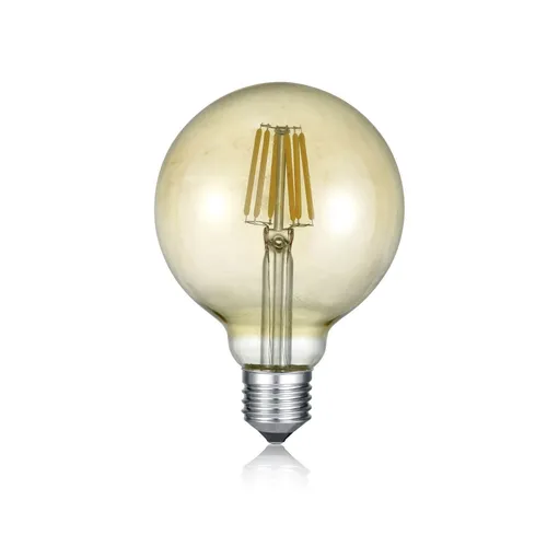Trio Globe LED Lampe E27  6W ⌀9,5cm Amber warmweiss wie 36w 4017807287530