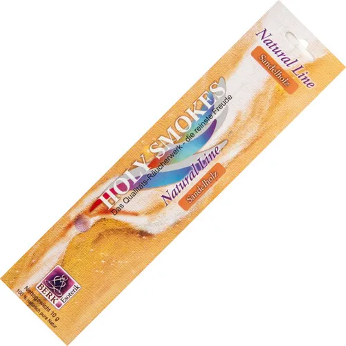  Sandelholz - Holy Smokes - Natural Line - Räucherstäbchen 10g 365,00€/1kg