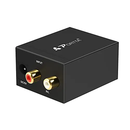 Portta Analog zu Digital Audio Konverter