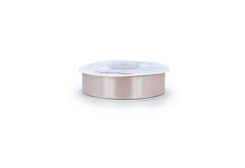 Creativery Satinband, Satinband 18mm x 25m Rolle Sand Beige