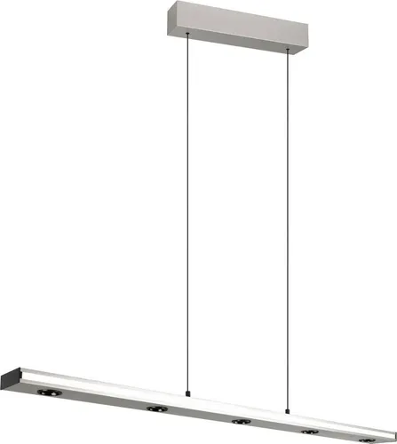 Pendellampe Hängeleuchte Nickel Dimmbar 200 cm