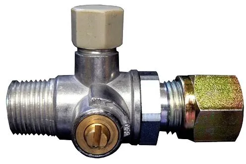 TGO Prüfventil mit Absperreinrichtung, 8mm