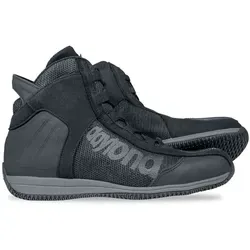 Daytona AC4 WD Motorradstiefel schwarz - Motorradstiefel mit antistatischer, öl- und benzinresistenter Sohle, ideal für Sicherheit und Komfort bei Fahrten.