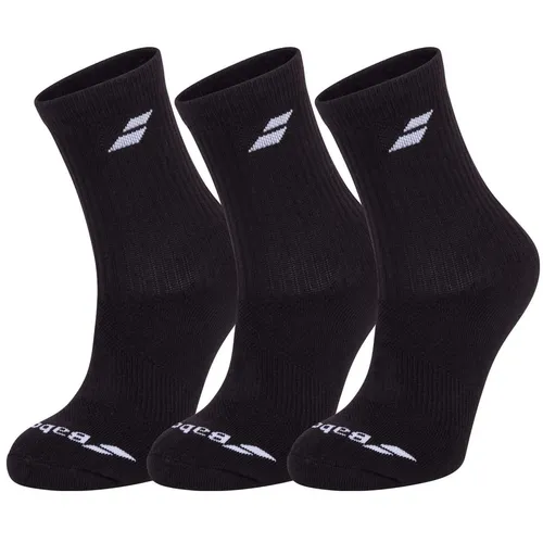 Babolat Sportsocken Crew Classic schwarz - 3 Paar, Größe: 47-50