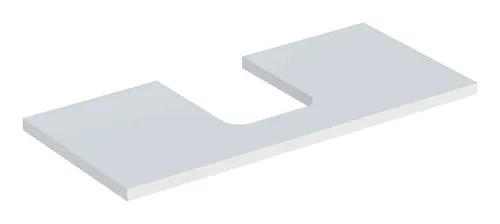 Geberit ONE Waschtischplatte für Aufsatzwaschtisch in weiß von Geberit