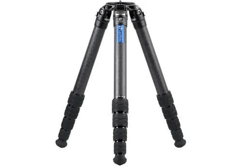 Leofoto Carbon-Dreibeinstativ LM-405C Summit - Stabiles Carbon-Stativ für schwere Kameras bis 50 kg, ideal für professionelle Fotografen und Videografen.