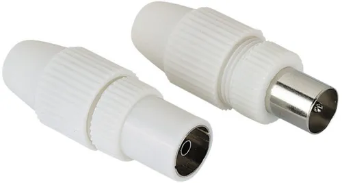 Produktbild Hama Antennenstecker und Adapter Koax-Set, Stecker/Kupplung