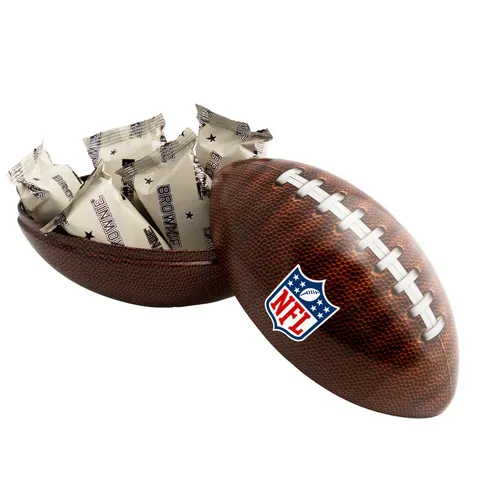 NFL Football Dose gefüllt mit Brownies 150g von NFL