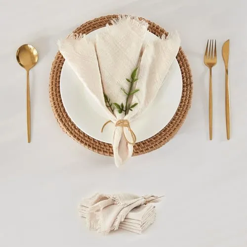 Stoffservietten Beige von WAITER TREE