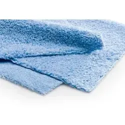 Staubtuch Mega Clean Mikrofaser, Poliertuch blau 40x40 cm entfernt Staub mit einem Wisch, ideal zur Lackpolitur 084