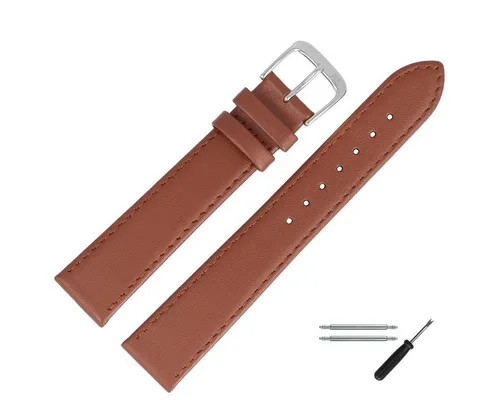 MARBURGER Uhrenarmband 18mm Leder