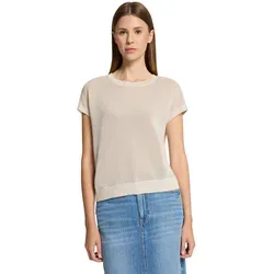 BETTY BARCLAY Damen Lochstrick-Pullover ohne Arm - Lässiger Pullover aus 50% Baumwolle, ideal für gemütliche Tage. Das luftige Lochstrick-Muster sorgt für Atmungsaktivität und einen entspannten Casual-Style.