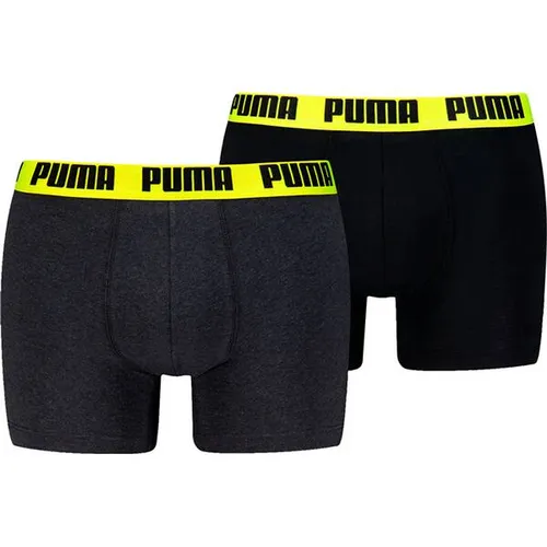 PUMA Herren Unterhose MEN EVERYDAY BASIC BOXER 2P