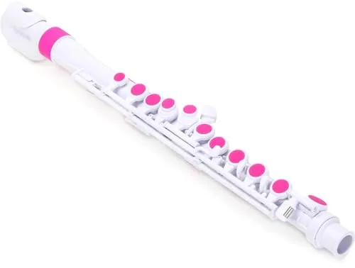 NUVO jFlute 2.0, weiß-pink von Nuvo