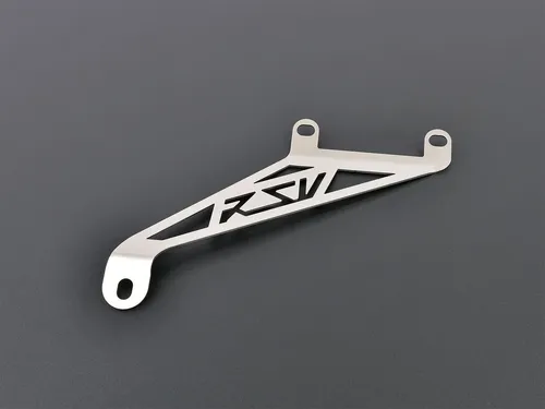 ZIEGER Multitool Auspuffhalter für Aprilia RSV Mille und RSV Mille R - Multitool Auspuffhalter aus hochwertigem Edelstahl, stabil und sportlich im Design, passend für Aprilia RSV Mille und RSV Mille R (1998-2009)