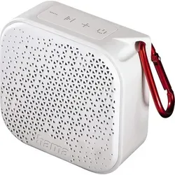 Hama Pocket 2.0 wasserdichter Bluetooth-Lautsprecher, weiß - Weiß