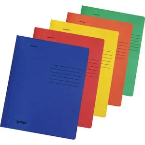 Produktbild Falken 11287737 A4 Schnellhefter Pappe sortiert, 10 Stück