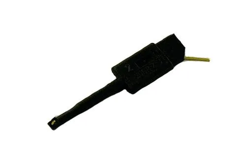 Hirschmann Test & Measurement KLEPS 064 PCH, sw Krokodilklemme Steckanschluss 0.64mm Ohne Messkategorie Schwarz