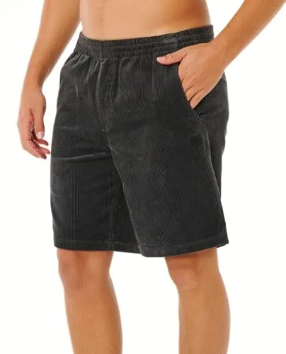 RIP CURL PREMIUM SURF CORD Walkshort 2026 black - XL - Die RIP CURL PREMIUM SURF CORD Walkshort 2026 in Schwarz - XL bietet einen lässigen Look mit retro-inspiriertem Design. Aus schnelltrocknendem Baumwollmaterial für Komfort und Bewegungsfreiheit, ideal für Strand und Freizeit.