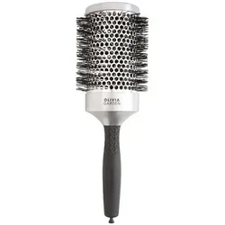 Olivia Garden Essential Blowout Classic Ø 65 mm - Rundbürste mit wärmespeicherndem Aluminium-Körper und extragroßen Luftöffnungen für schnelleres Föhnen. Antistatische Borsten sorgen für glattes, glänzendes Haar.