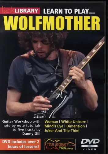 Learn To Play Wolfmother | Danny Gill | Lick Library | DVD | EAN 5060088821756