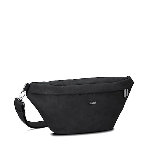 Zwei Damen Hip Bag Mademoiselle.M MH80 - Wasserabweisende Bauchtasche - Umhängetasche mit 3-in-1 Funktion: Komfortabel als Bauchtasche, Crossbody Bag oder Hüfttasche tragbar. Das wasserabweisende Design und das Geheimfach sorgen für Sicherheit und Stil unterwegs.