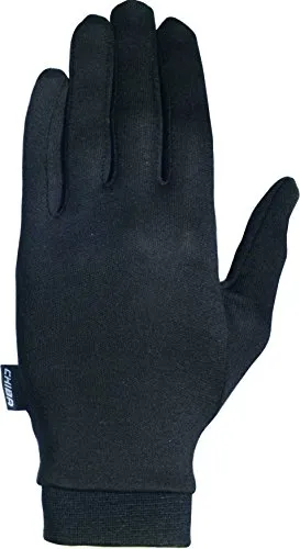 Chiba Seidenhandschuh Größe XL, Farbe Schwarz