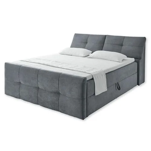 MöbisandMore Boxspringbett 180x200 cm mit Bettkasten | Uran von Stella Trading