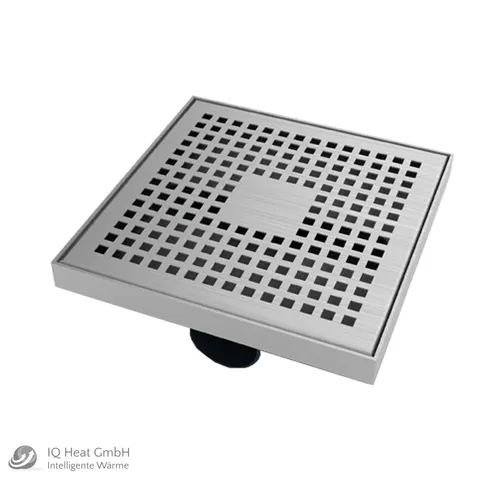 Produktbild Bodenablauf Design Kare aus Edelstahl 200x200 mm